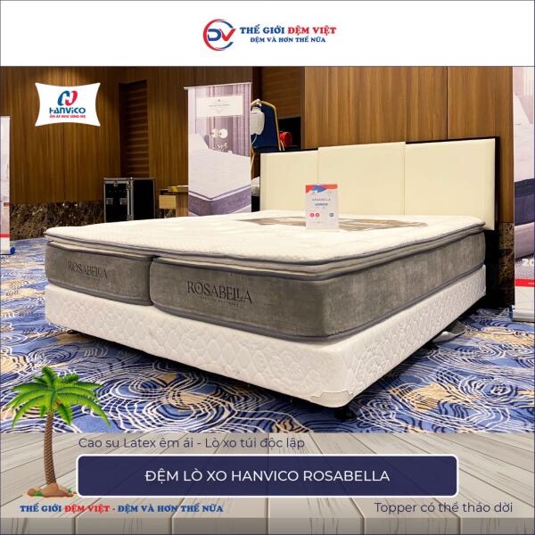 Đệm lò xo Hanvico Rosabella 9